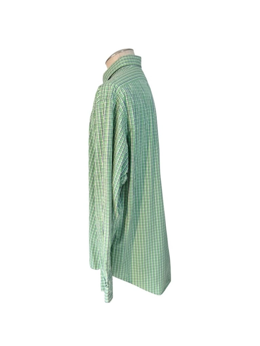 Ralph Lauren Mens XL Green Plaid Button Down Shirt Classic Fit Long Sleeve - Picture 5 of 8